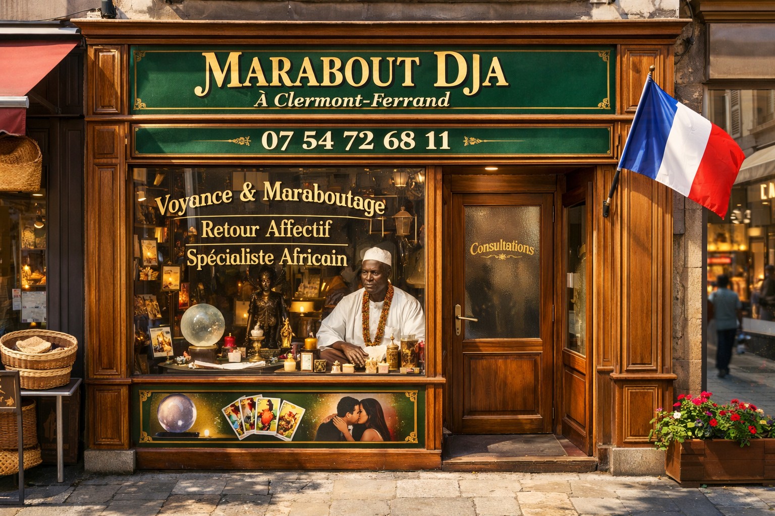 Marabout Dja à Clermont-Ferrand