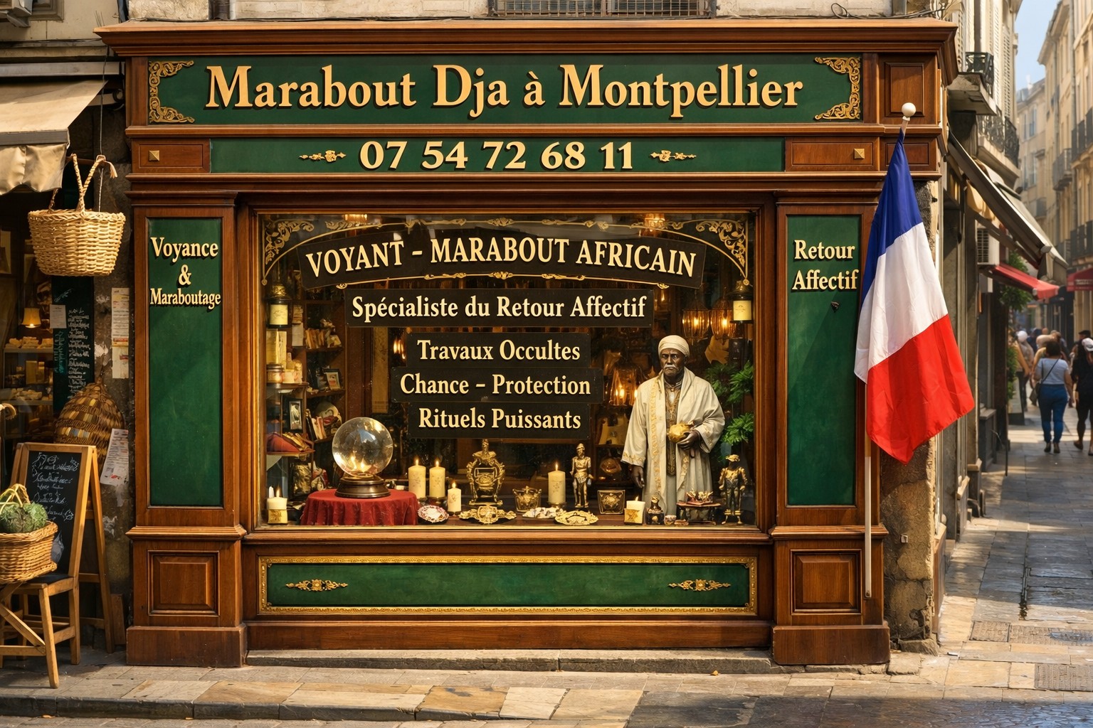 Marabout Dja à Montpellier