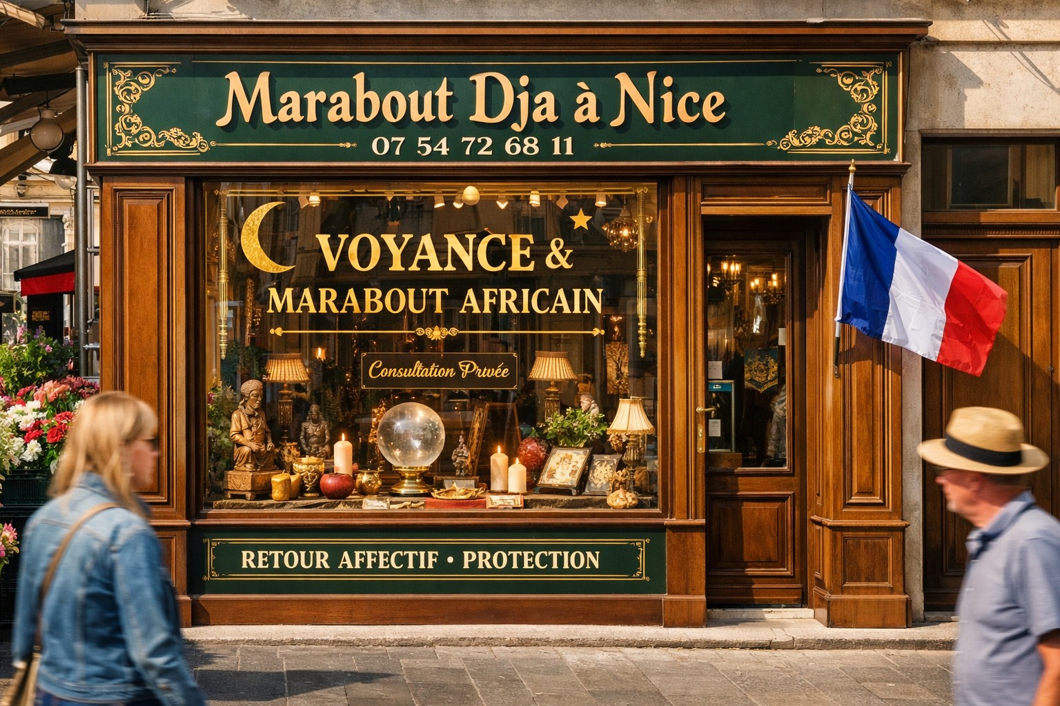 Marabout Dja à Nice