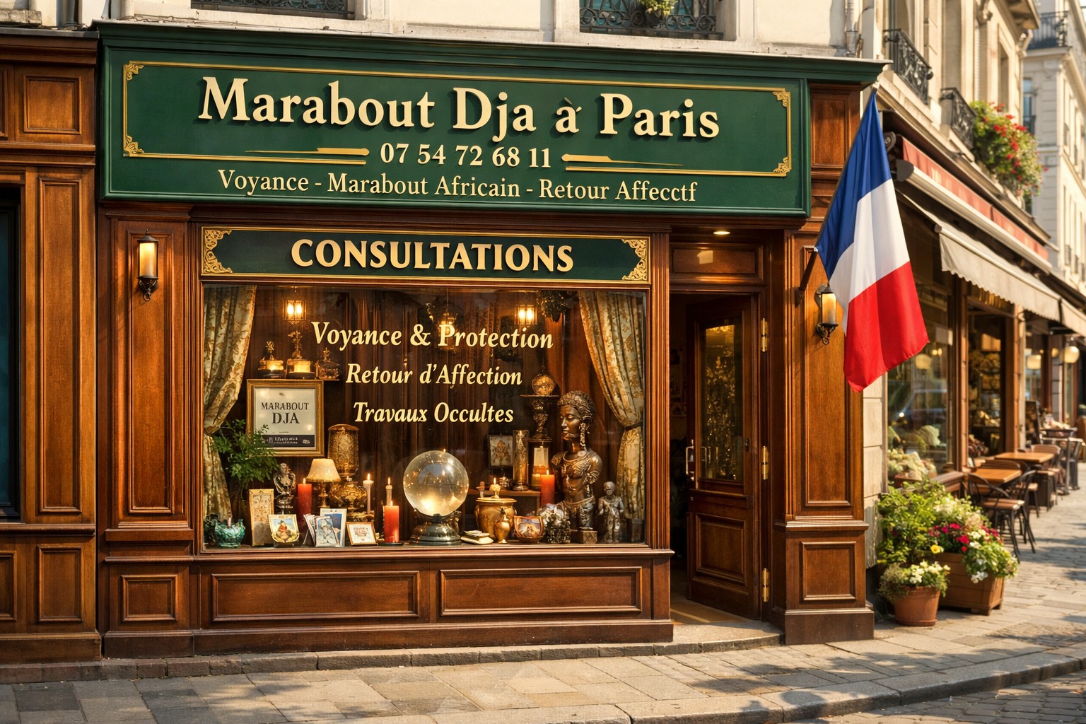 Marabout Dja à Paris