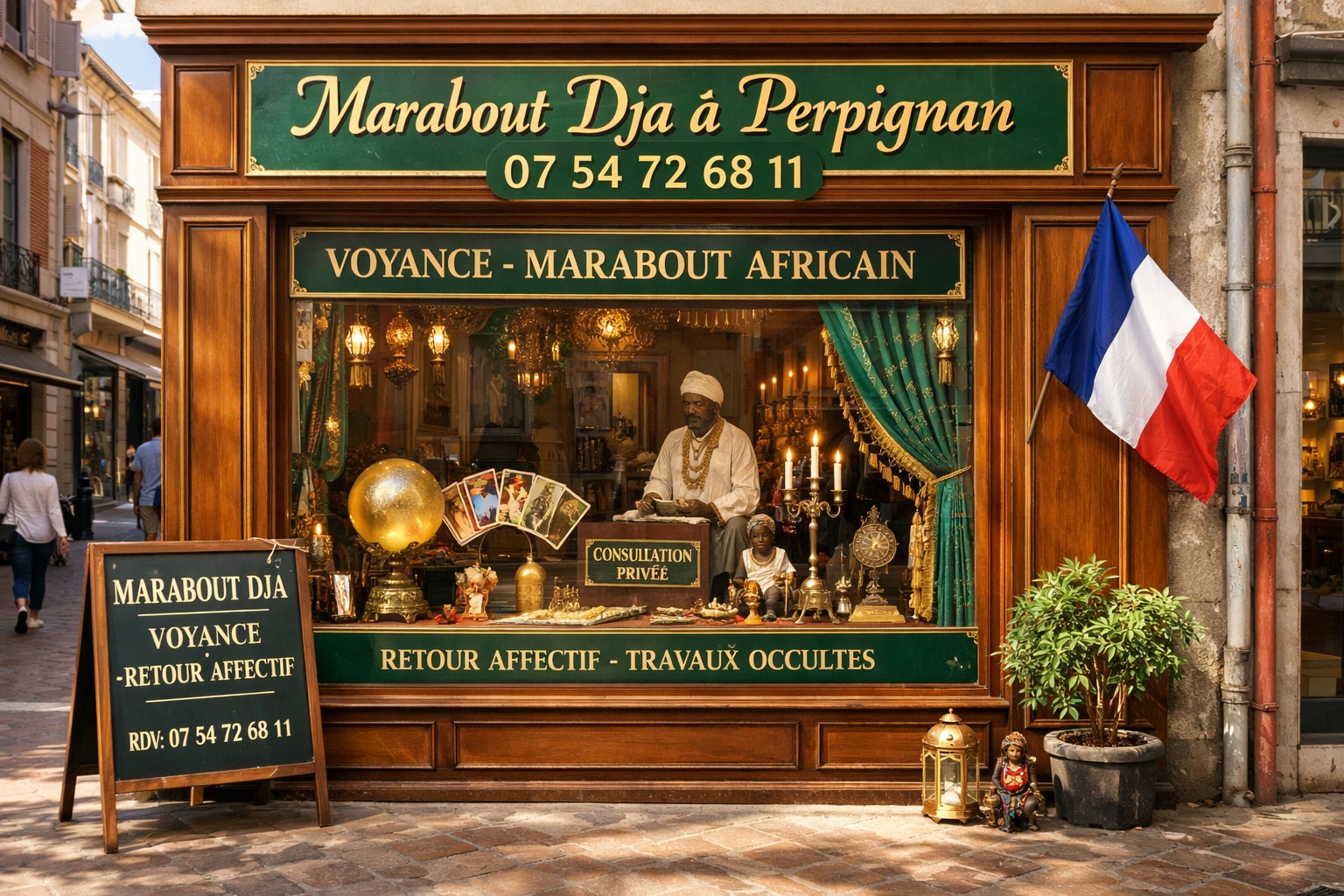 Marabout Dja à Perpignan