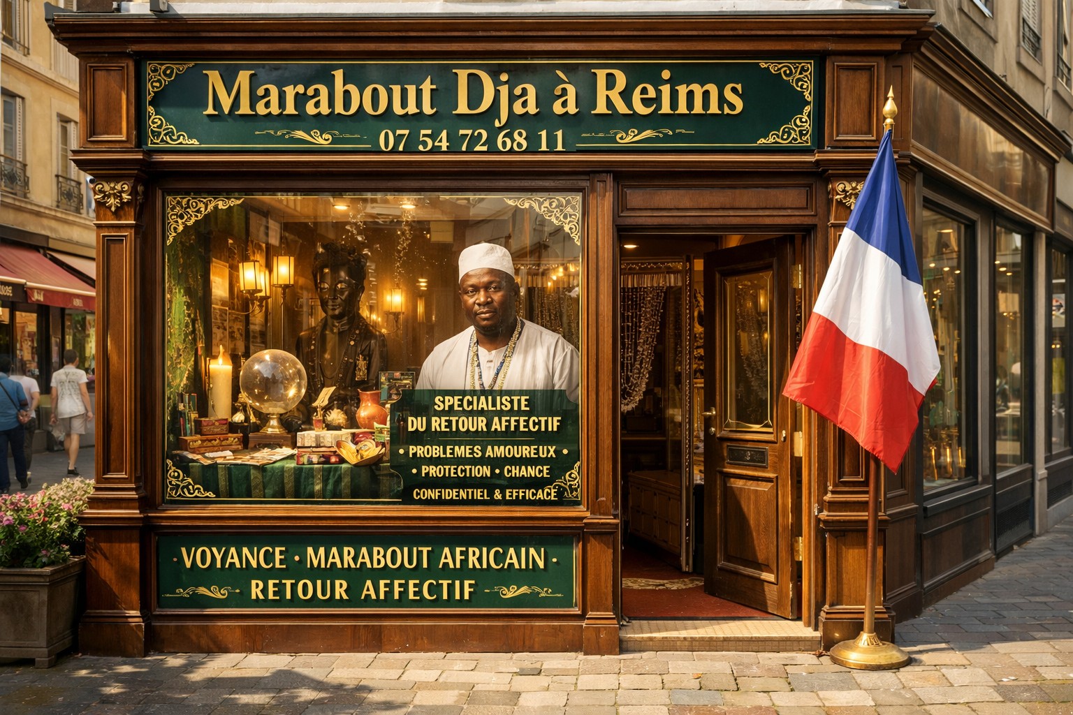 Marabout Dja à Reims