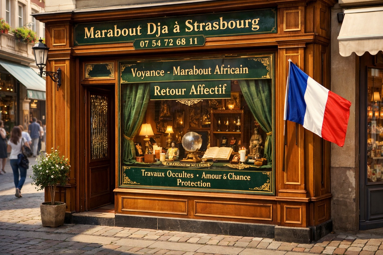 Marabout Dja à Strasbourg