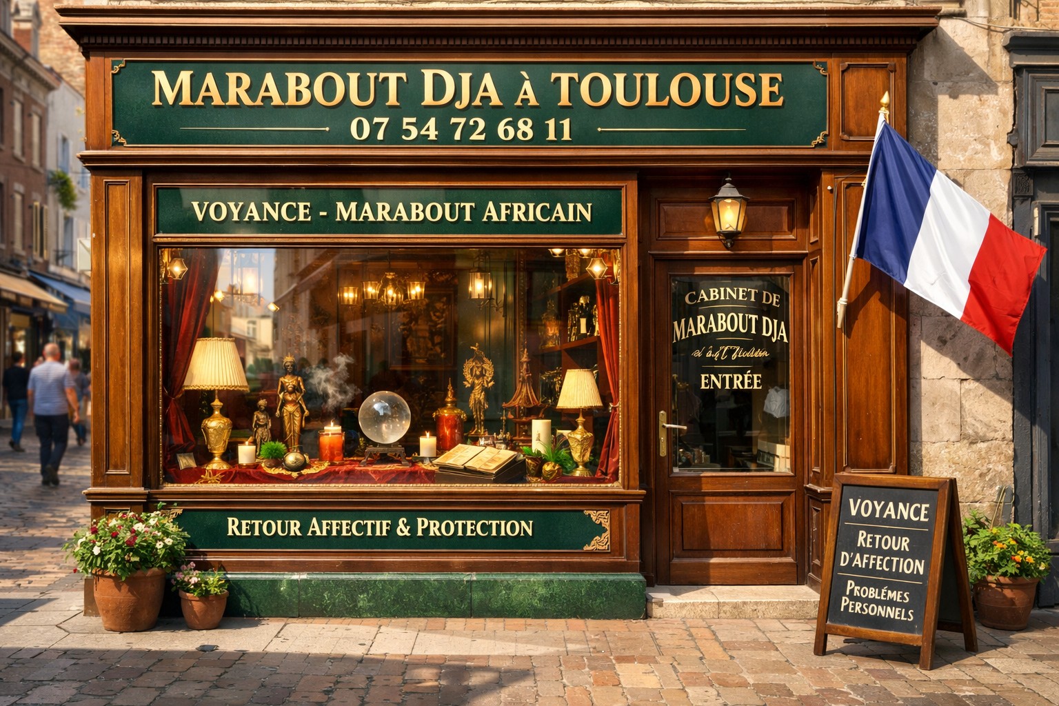Marabout Dja à Toulouse