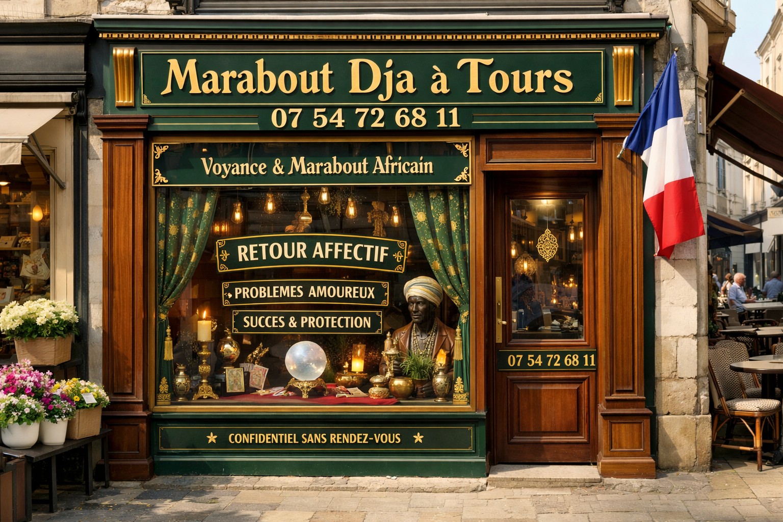 Marabout Dja à Tours